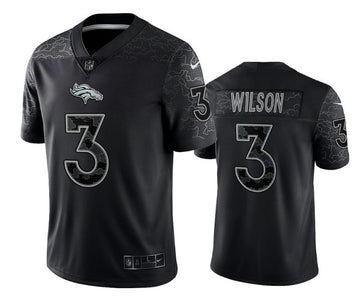 Russell Wilson Denver Broncos black Limited jersey