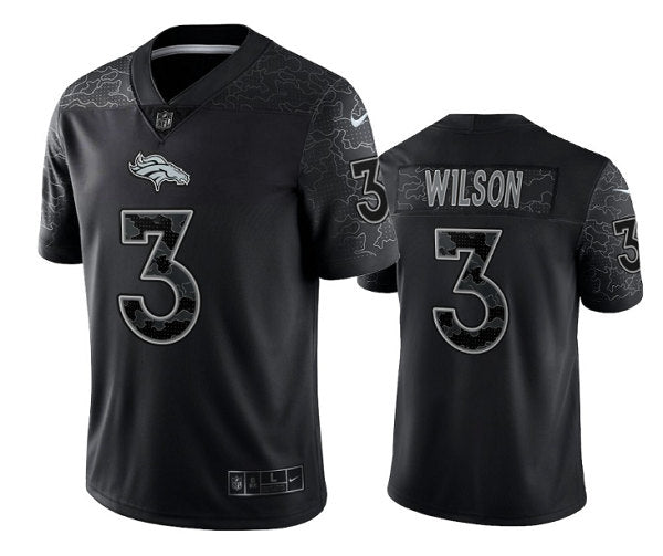 Russell Wilson Denver Broncos black Limited jersey