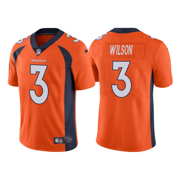 Russell Wilson Denver Broncos orange Color Rush jersey