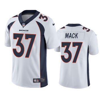 Marlon Mack Denver Broncos white Vapor jersey