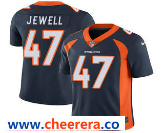 Josey Jewell Denver Broncos navy Vapor jersey