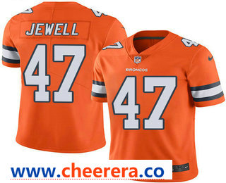 Josey Jewell Denver Broncos orange Color Rush jersey