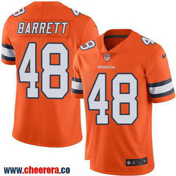 Shaquil Barrett Denver Broncos orange Color Rush jersey