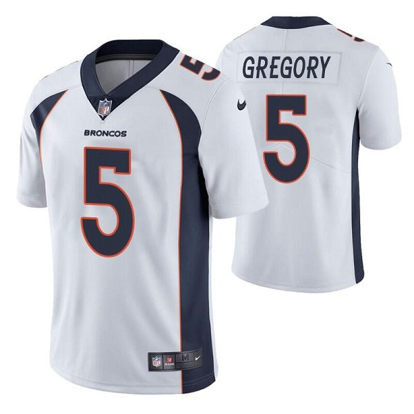 Randy Gregory Denver Broncos white Vapor jersey