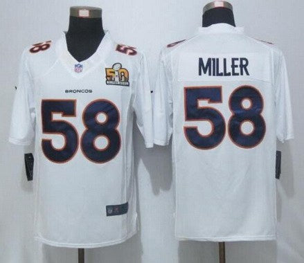 Von Miller Nike All Denver Broncos white Game jersey