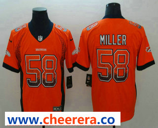 Von Miller Denver Broncos orange Color Rush jersey