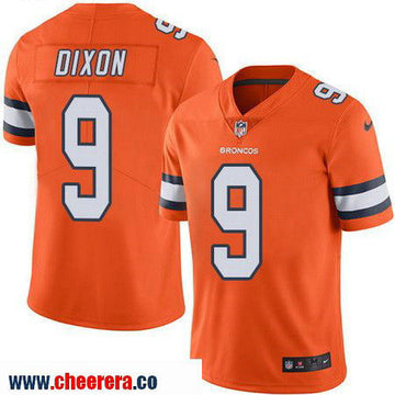 Riley Dixon Denver Broncos orange Color Rush jersey