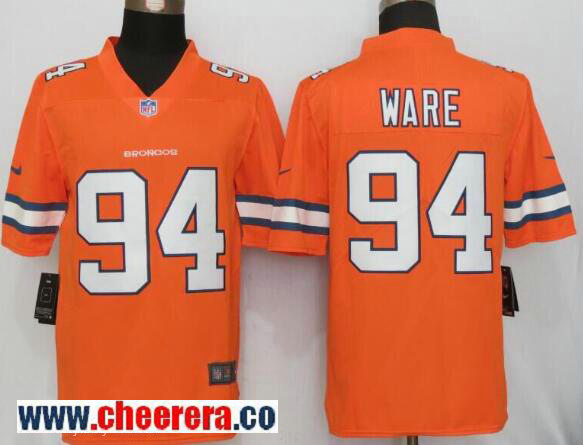 DeMarcus Ware Denver Broncos orange Color Rush jersey