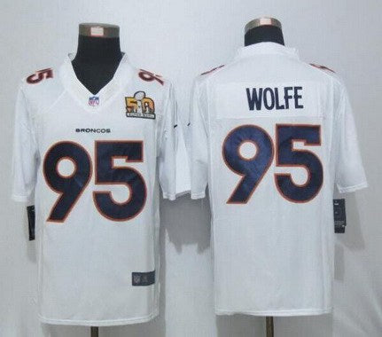 Derek Wolfe Nike All Denver Broncos white Game jersey