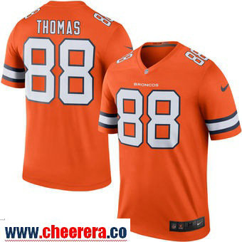 Demaryius Thomas Nike Denver Broncos orange Color Rush jersey
