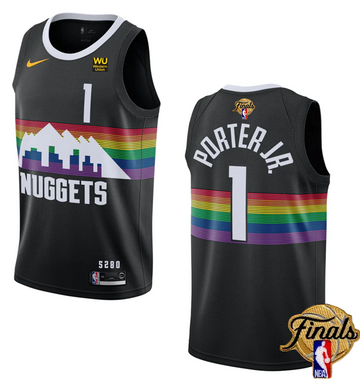Michael Porter Jr Denver Nuggets black jersey