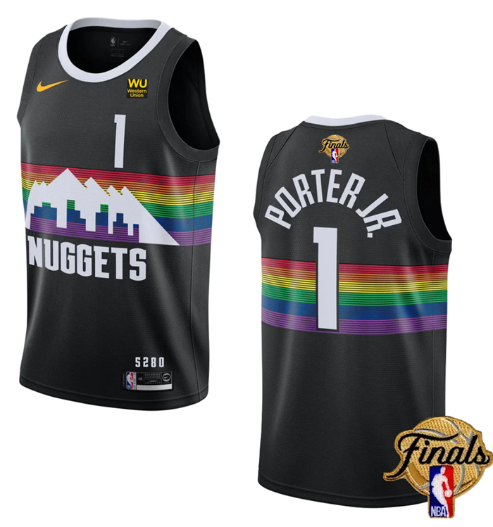 Michael Porter Jr Denver Nuggets black jersey