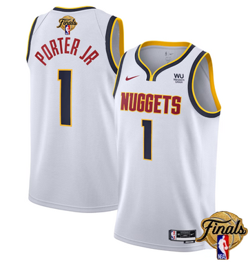 Michael Porter Jr Denver Nuggets white jersey