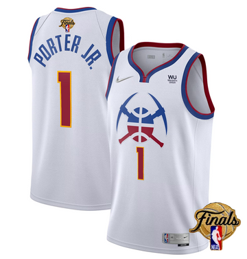 Michael Porter Jr Denver Nuggets white jersey