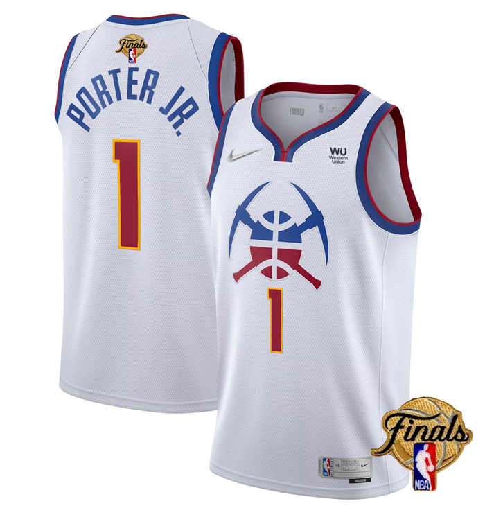 Michael Porter Jr Denver Nuggets white jersey