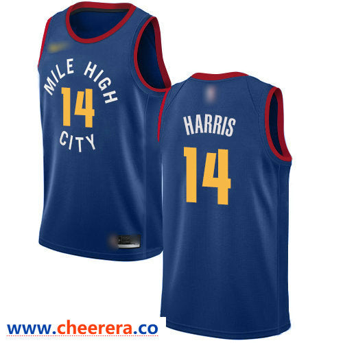 Gary Harris Denver Nuggets blue jersey