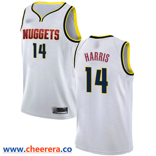 Gary Harris Denver Nuggets white jersey