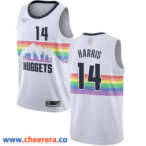 Gary Harris Denver Nuggets white jersey
