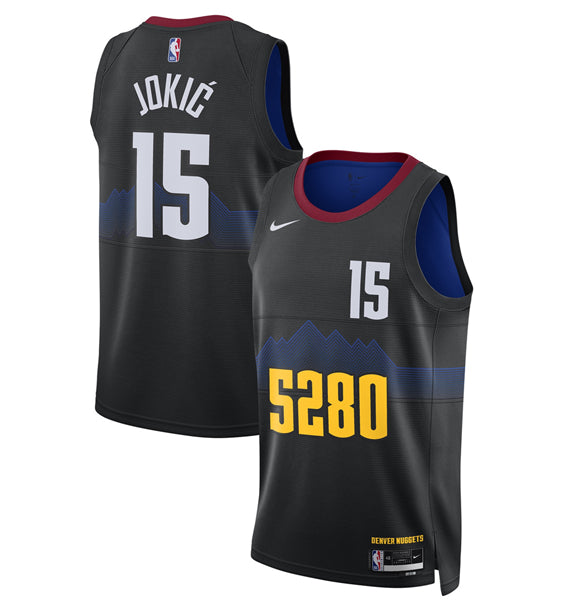 Nikola Jokic Denver Nuggets black jersey