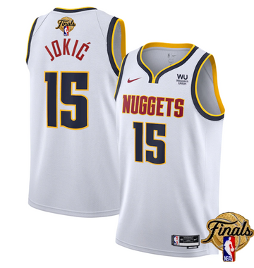 Nikola Jokic Denver Nuggets white jersey