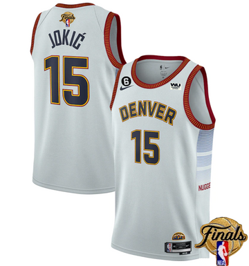 Nikola Jokic Denver Nuggets white jersey