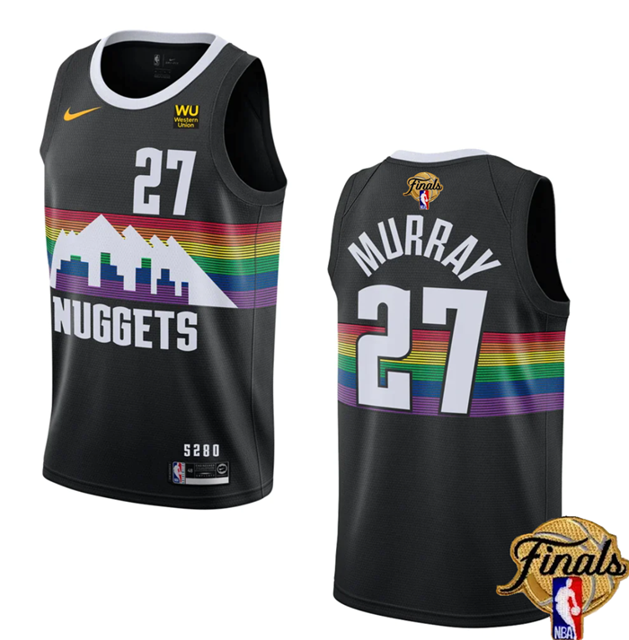 Jamal Murray Denver Nuggets black jersey