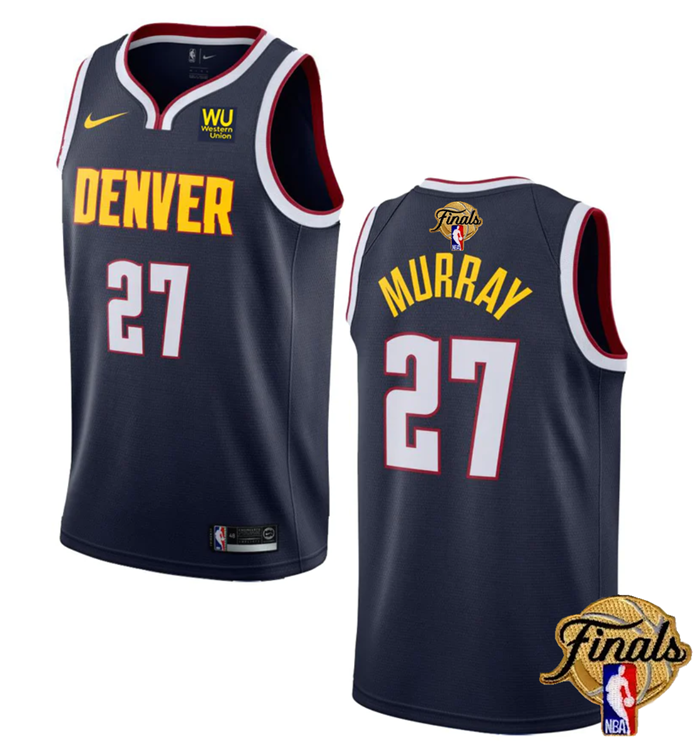 Jamal Murray Denver Nuggets navy jersey
