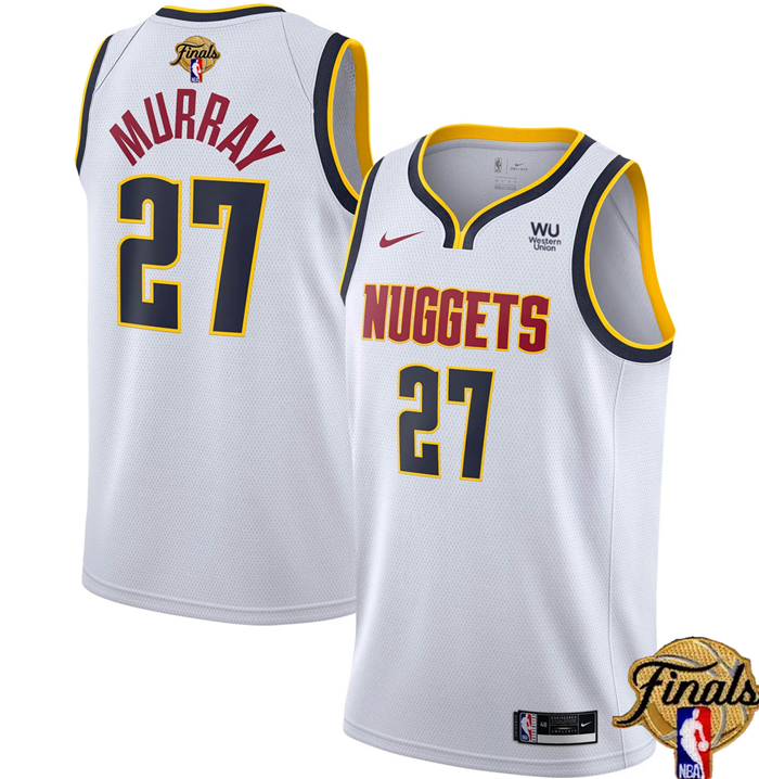 Jamal Murray Denver Nuggets white jersey