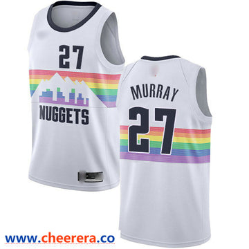Jamal Murray Denver Nuggets white jersey