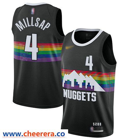 Paul Millsap Denver Nuggets black jersey