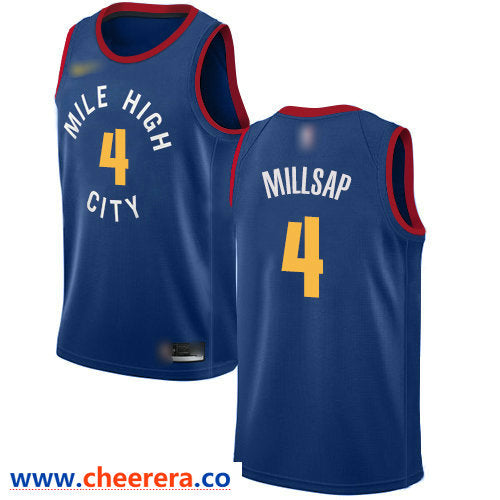 Paul Millsap Denver Nuggets blue jersey
