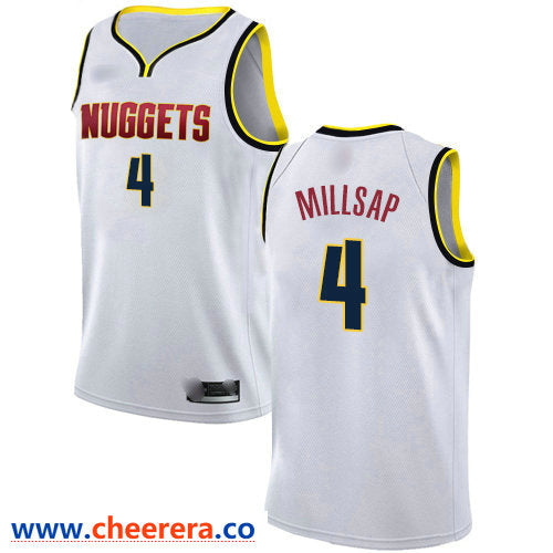 Paul Millsap Denver Nuggets white jersey