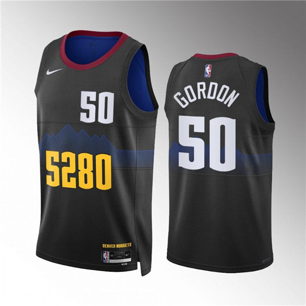 Aaron Gordon Denver Nuggets black jersey