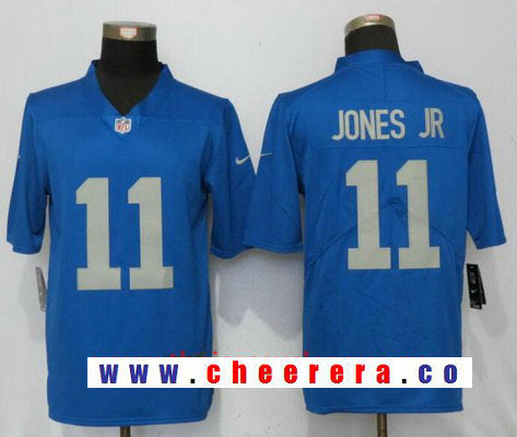 Marvin Jones Jr Detroit Lions royal Vapor jersey