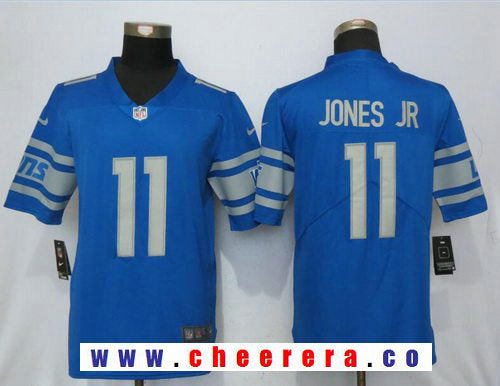 Marvin Jones Jr Detroit Lions royal Vapor jersey