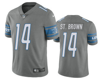 Amon Ra St Detroit Lions brown Vapor jersey