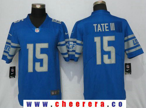 Detroit Lions golden Vapor jersey