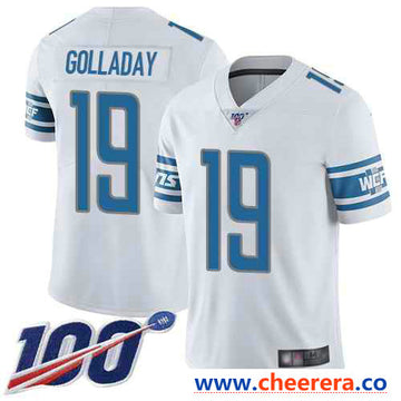 Kenny Golladay Detroit Lions white Vapor jersey