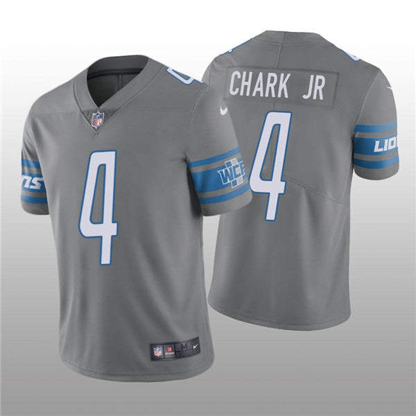 DJ Chark Jr Detroit Lions gray Vapor jersey