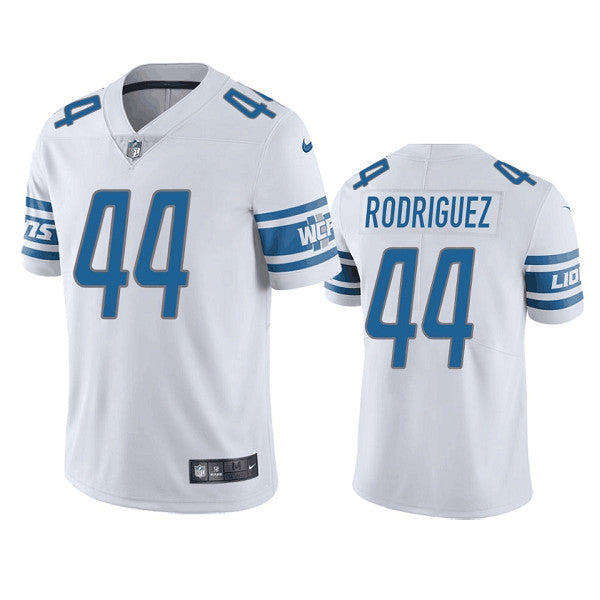 Malcolm Rodriguez Detroit Lions white Vapor jersey