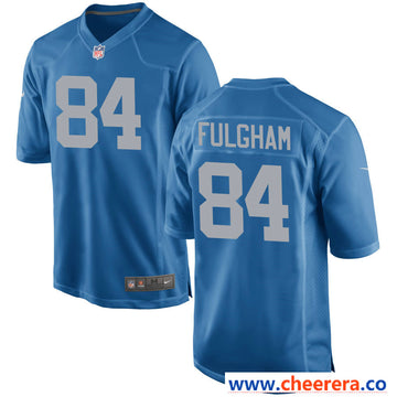 Travis Fulgham Detroit Lions blue Limited jersey