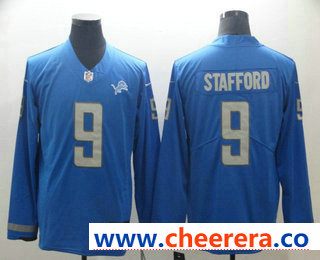 Matthew Stafford Detroit Lions blue Limited jersey
