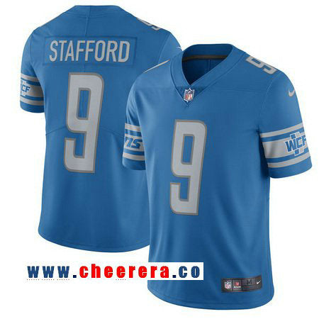 Matthew Stafford Nike Detroit Lions blue Limited jersey
