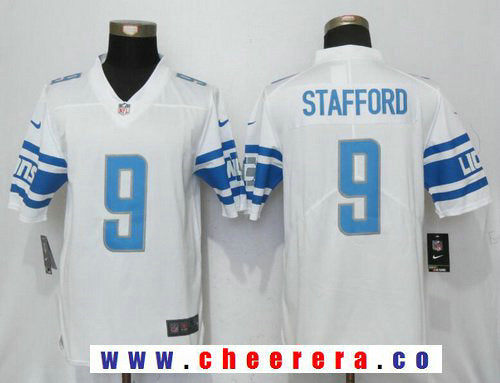 Matthew Stafford Detroit Lions white Vapor jersey