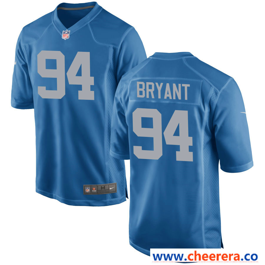 Austin Bryant Detroit Lions blue Limited jersey