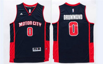 Andre Drummond Revolution Detroit Pistons navy jersey
