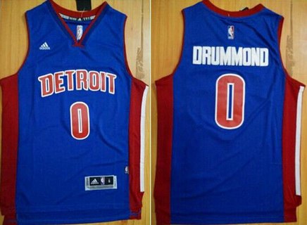Andre Drummond Revolution Detroit Pistons blue jersey