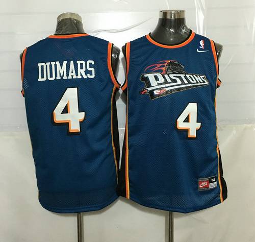 Joe Dumars Detroit Pistons teal Throwback jersey