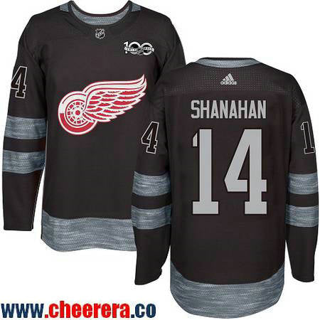 Brendan Shanahan Detroit Red Wings black jersey