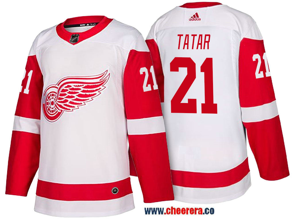 Tomas Tatar Detroit Red Wings white jersey